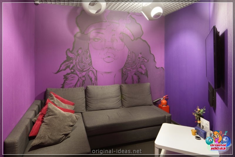 Violet walls - 50 real photos of a beautiful combination (violet, walls, beautiful, combination, purple paint walls, purple walls interior) Violet walls - 50 real photos of a beautiful combination