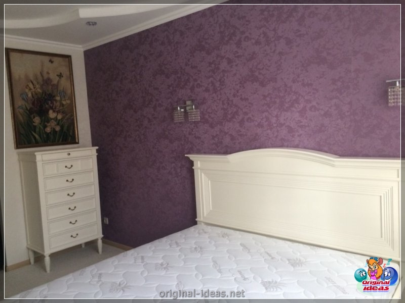 Violet walls - 50 real photos of a beautiful combination (violet, walls, beautiful, combination, purple paint walls, purple walls interior) Violet walls - 50 real photos of a beautiful combination