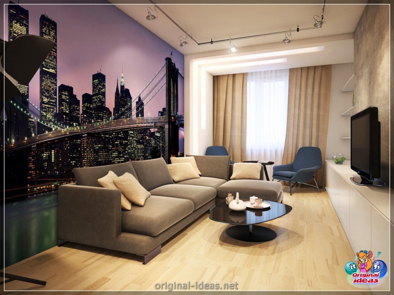 Violet walls - 50 real photos of a beautiful combination (violet, walls, beautiful, combination, purple paint walls, purple walls interior) Violet walls - 50 real photos of a beautiful combination