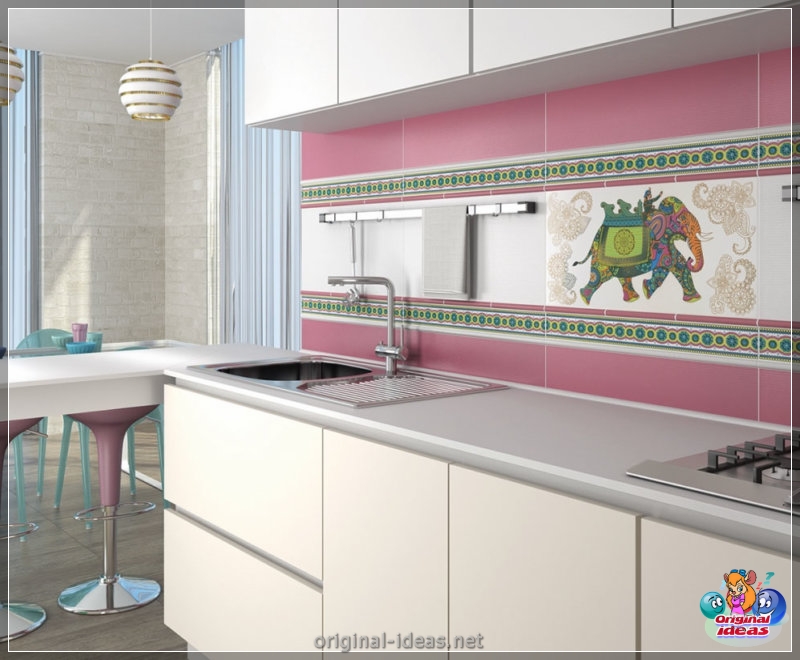 Płytki kuchenne: recenzja zdjęć 120 pomysłów nowoczesnego designu (płytki, kuchenne, zdjęć, pomysłów) Płytki kuchenne: recenzja zdjęć 120 pomysłów nowoczesnego designu