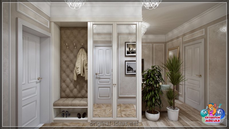 Дызайн калідора - 125 фотаздымкаў стыльных і сучасных ідэй дызайну (дызайн, фотаздымкаў, ідэй, дызайну, выконваюць пярэдні пакой, лепш аддаць перавагу) Дызайн калідора - 125 фотаздымкаў стыльных і сучасных ідэй дызайну