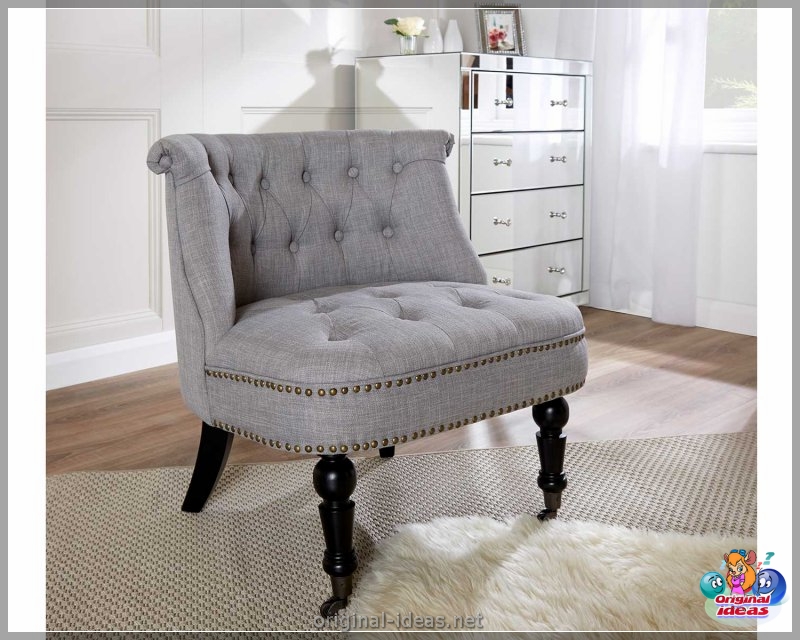 Una silla en el dormitorio: 120 fotos con ejemplos de muebles competentes! (silla, dormitorio, fotos, muebles) Una silla en el dormitorio: 120 fotos con ejemplos de muebles competentes!