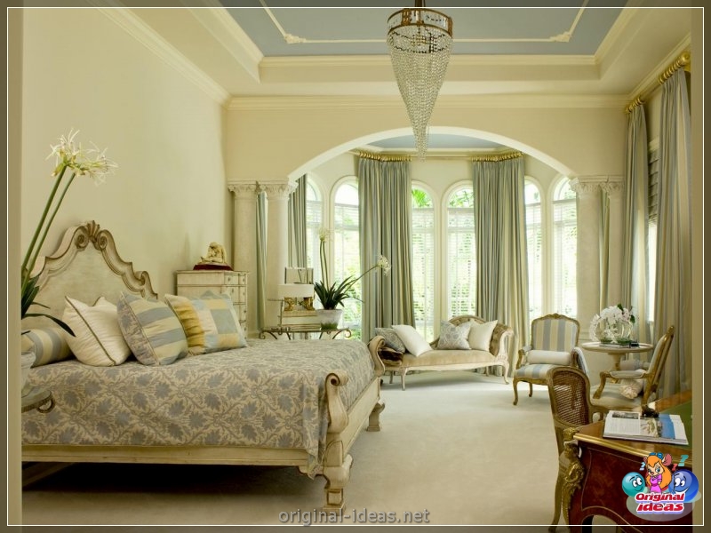 Classic bedrooms - a catalog of the best options and stylish design (100 photos) (classic, bedrooms, design, photos, bedroom classic style) Classic bedrooms - a catalog of the best options and stylish design (100 photos)