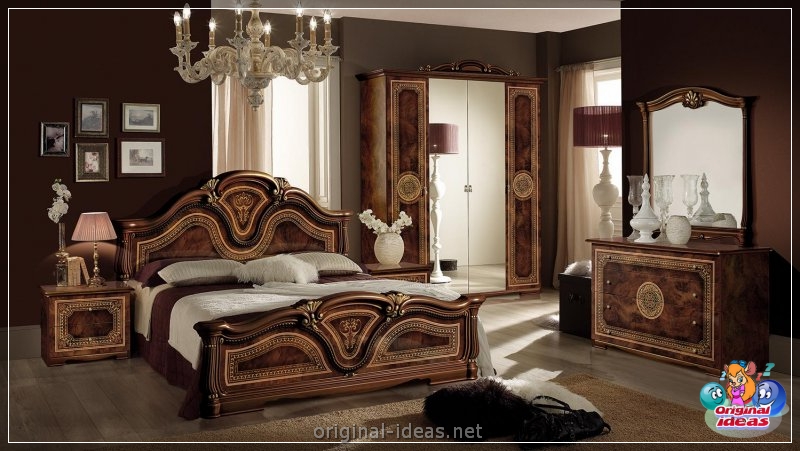 Classic bedrooms - a catalog of the best options and stylish design (100 photos) (classic, bedrooms, design, photos, bedroom classic style) Classic bedrooms - a catalog of the best options and stylish design (100 photos)