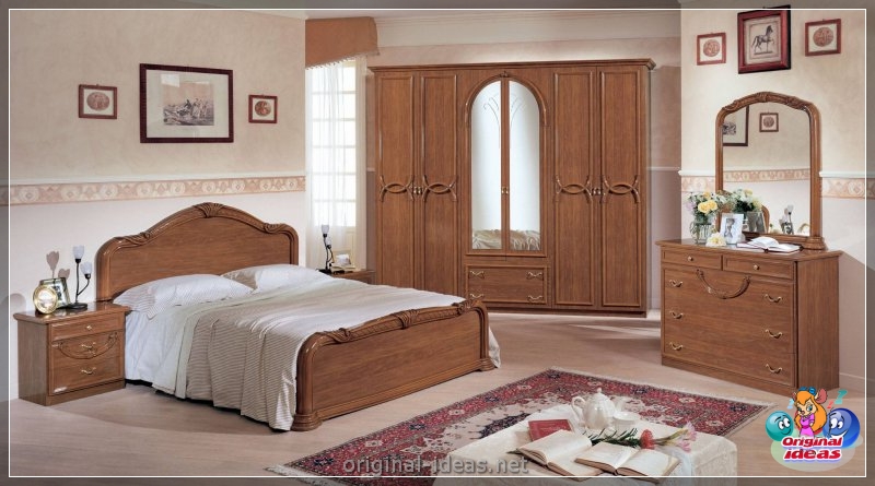 Classic bedrooms - a catalog of the best options and stylish design (100 photos) (classic, bedrooms, design, photos, bedroom classic style) Classic bedrooms - a catalog of the best options and stylish design (100 photos)