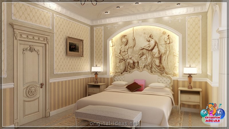 Classic bedrooms - a catalog of the best options and stylish design (100 photos) (classic, bedrooms, design, photos, bedroom classic style) Classic bedrooms - a catalog of the best options and stylish design (100 photos)