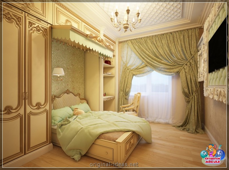 Classic bedrooms - a catalog of the best options and stylish design (100 photos) (classic, bedrooms, design, photos, bedroom classic style) Classic bedrooms - a catalog of the best options and stylish design (100 photos)