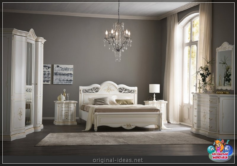 Classic bedrooms - a catalog of the best options and stylish design (100 photos) (classic, bedrooms, design, photos, bedroom classic style) Classic bedrooms - a catalog of the best options and stylish design (100 photos)