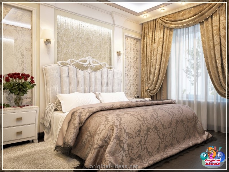 Classic bedrooms - a catalog of the best options and stylish design (100 photos) (classic, bedrooms, design, photos, bedroom classic style) Classic bedrooms - a catalog of the best options and stylish design (100 photos)