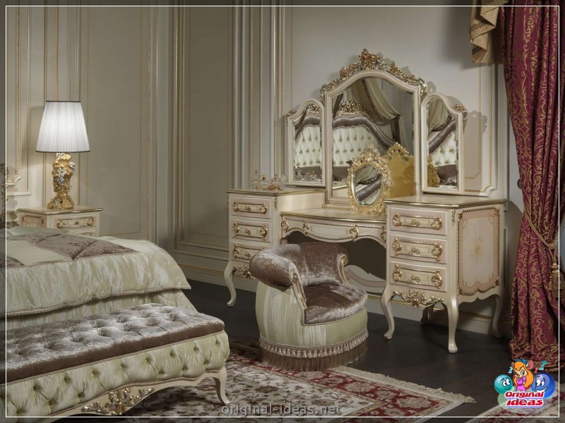 Classic bedrooms - a catalog of the best options and stylish design (100 photos) (classic, bedrooms, design, photos, bedroom classic style) Classic bedrooms - a catalog of the best options and stylish design (100 photos)