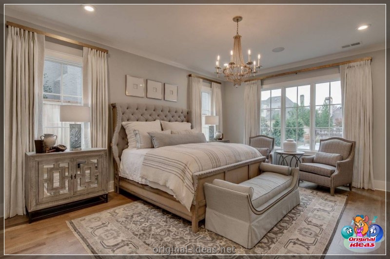 Classic bedrooms - a catalog of the best options and stylish design (100 photos) (classic, bedrooms, design, photos, bedroom classic style) Classic bedrooms - a catalog of the best options and stylish design (100 photos)