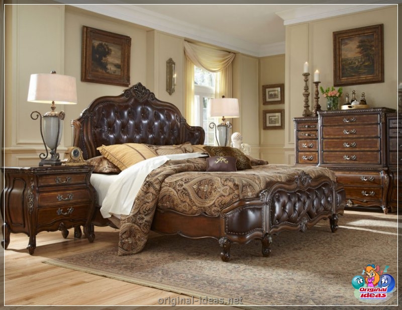 Classic bedrooms - a catalog of the best options and stylish design (100 photos) (classic, bedrooms, design, photos, bedroom classic style) Classic bedrooms - a catalog of the best options and stylish design (100 photos)