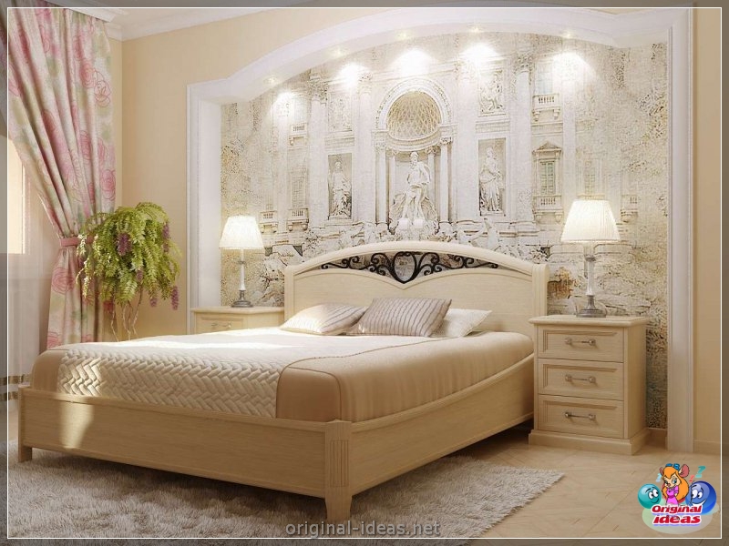 Classic bedrooms - a catalog of the best options and stylish design (100 photos) (classic, bedrooms, design, photos, bedroom classic style) Classic bedrooms - a catalog of the best options and stylish design (100 photos)