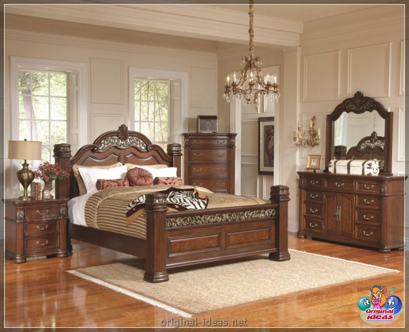 Classic bedrooms - a catalog of the best options and stylish design (100 photos) (classic, bedrooms, design, photos, bedroom classic style) Classic bedrooms - a catalog of the best options and stylish design (100 photos)