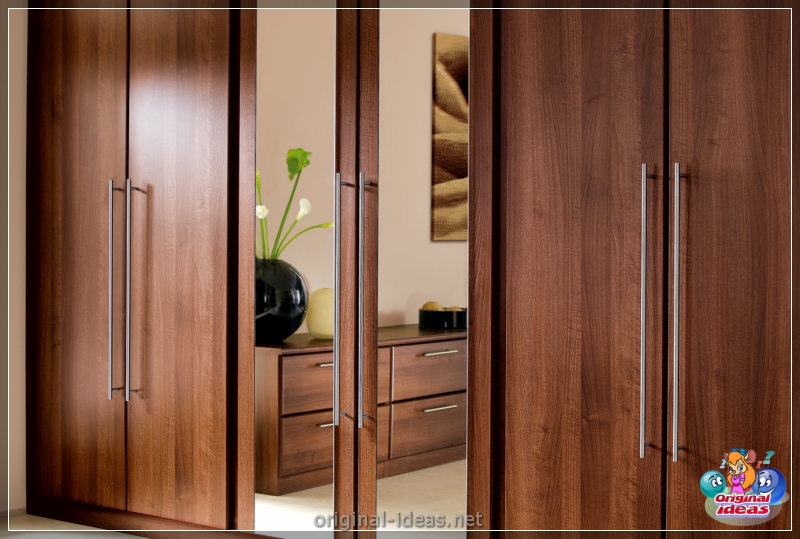 Wardrobe with a mirror - 75 photos of unusual novelties of stylish design (wardrobe, mirror, photos, stylish, design) Wardrobe with a mirror - 75 photos of unusual novelties of stylish design