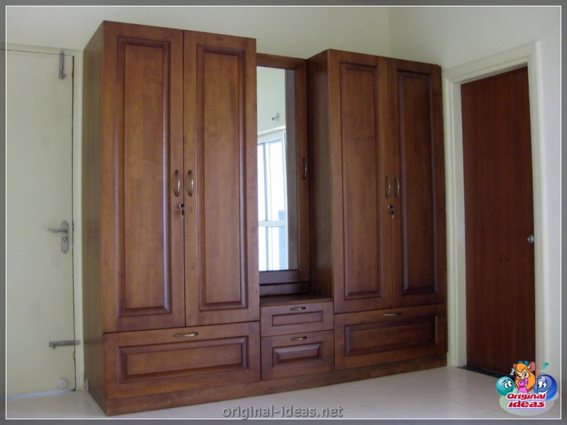 Wardrobe with a mirror - 75 photos of unusual novelties of stylish design (wardrobe, mirror, photos, stylish, design) Wardrobe with a mirror - 75 photos of unusual novelties of stylish design