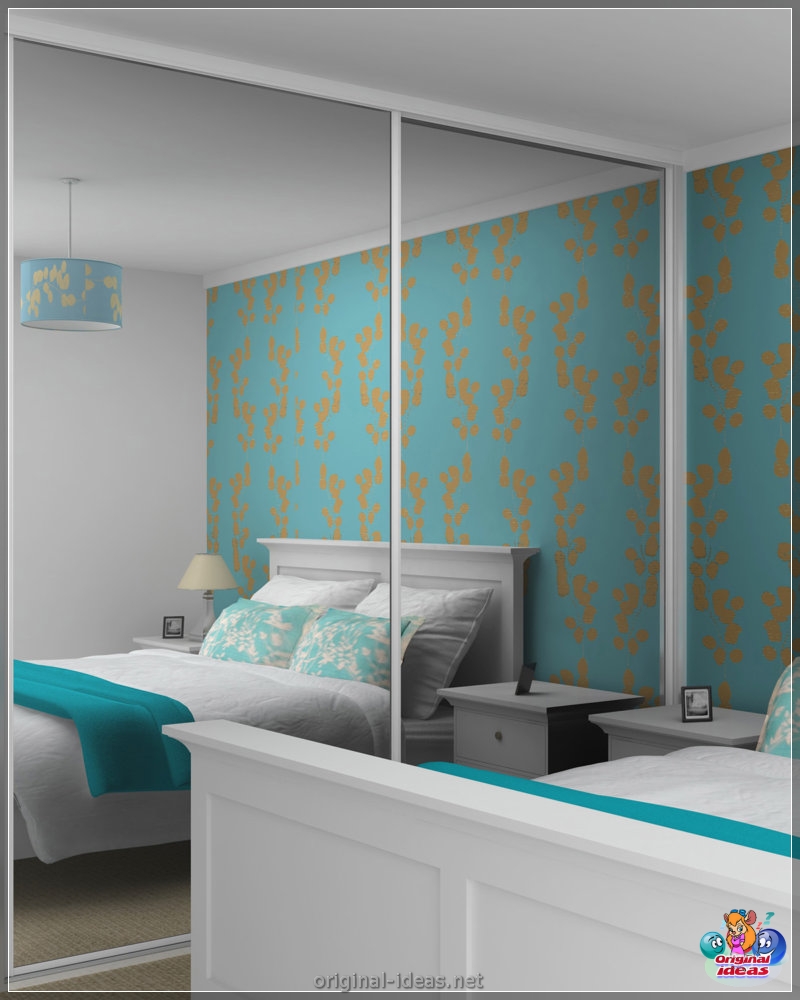 Wardrobe with a mirror - 75 photos of unusual novelties of stylish design (wardrobe, mirror, photos, stylish, design) Wardrobe with a mirror - 75 photos of unusual novelties of stylish design