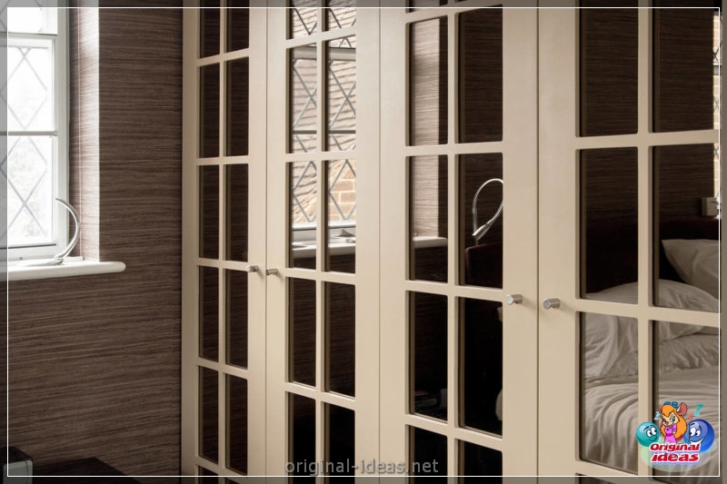 Wardrobe with a mirror - 75 photos of unusual novelties of stylish design (wardrobe, mirror, photos, stylish, design) Wardrobe with a mirror - 75 photos of unusual novelties of stylish design
