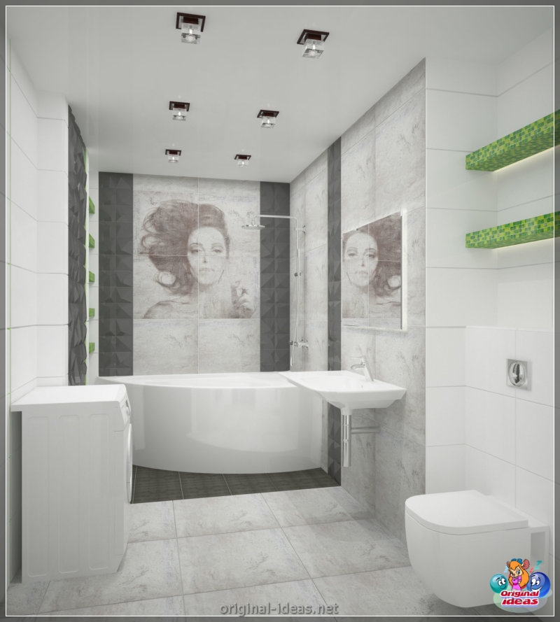 Baño de estilo loft - 100 fotos de diseño increíble (baño, estilo, loft, fotos, diseño) Baño de estilo loft - 100 fotos de diseño increíble