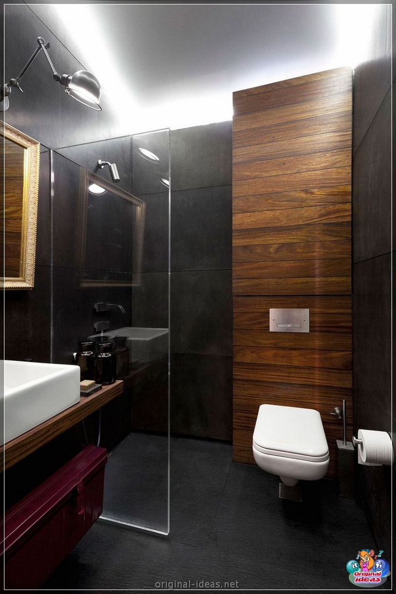 Baño de estilo loft - 100 fotos de diseño increíble (baño, estilo, loft, fotos, diseño) Baño de estilo loft - 100 fotos de diseño increíble