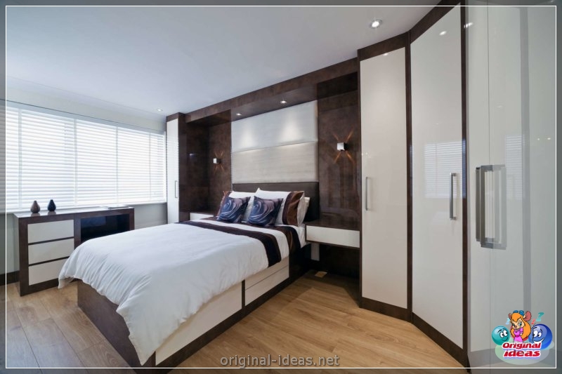 El gabinete en el dormitorio: los secretos de una elegante combinación de diseño (80 fotos) (gabinete, dormitorio, elegante, diseño) El gabinete en el dormitorio: los secretos de una elegante combinación de diseño (80 fotos)