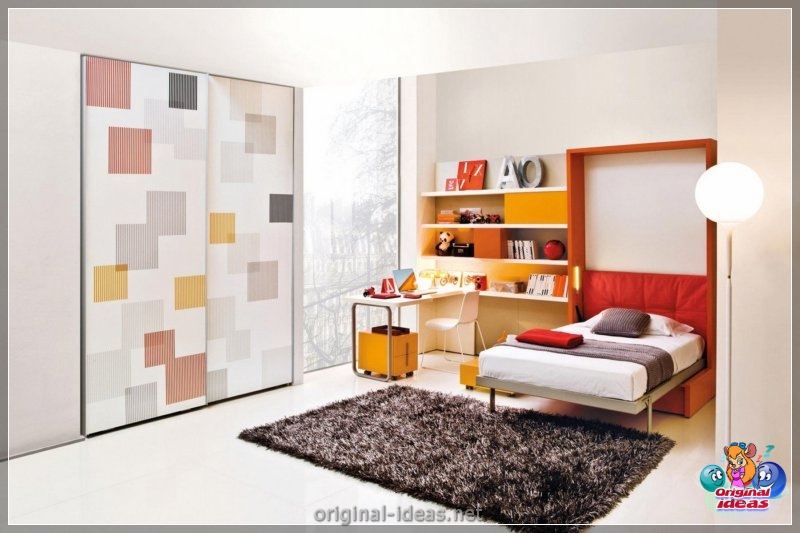 El gabinete en el dormitorio: los secretos de una elegante combinación de diseño (80 fotos) (gabinete, dormitorio, elegante, diseño) El gabinete en el dormitorio: los secretos de una elegante combinación de diseño (80 fotos)