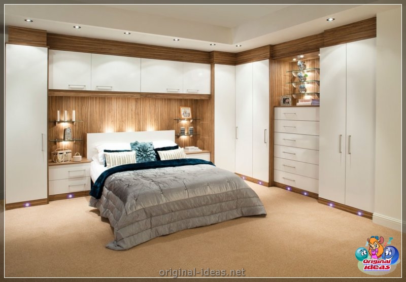 El gabinete en el dormitorio: los secretos de una elegante combinación de diseño (80 fotos) (gabinete, dormitorio, elegante, diseño) El gabinete en el dormitorio: los secretos de una elegante combinación de diseño (80 fotos)
