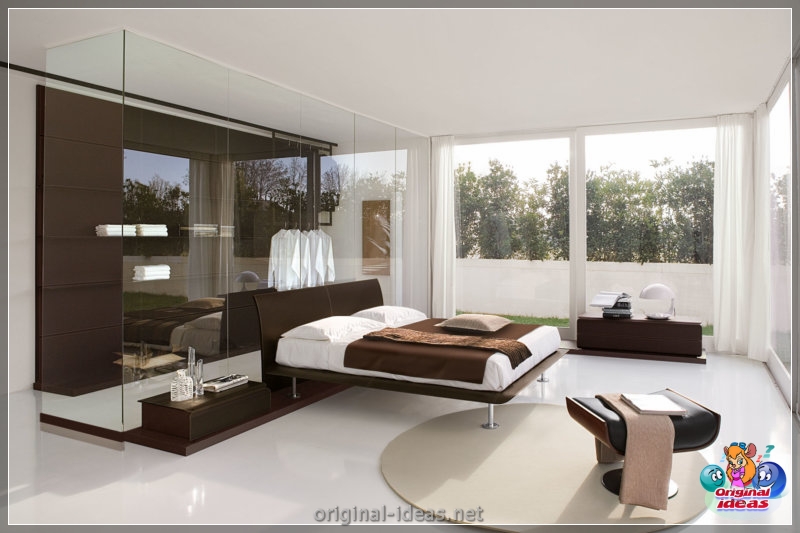 El gabinete en el dormitorio: los secretos de una elegante combinación de diseño (80 fotos) (gabinete, dormitorio, elegante, diseño) El gabinete en el dormitorio: los secretos de una elegante combinación de diseño (80 fotos)