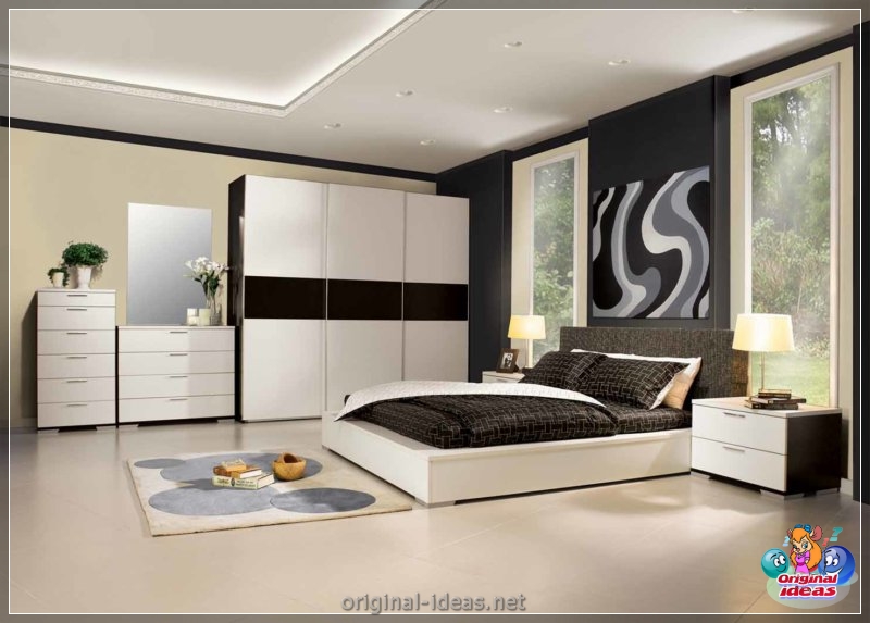 El gabinete en el dormitorio: los secretos de una elegante combinación de diseño (80 fotos) (gabinete, dormitorio, elegante, diseño) El gabinete en el dormitorio: los secretos de una elegante combinación de diseño (80 fotos)