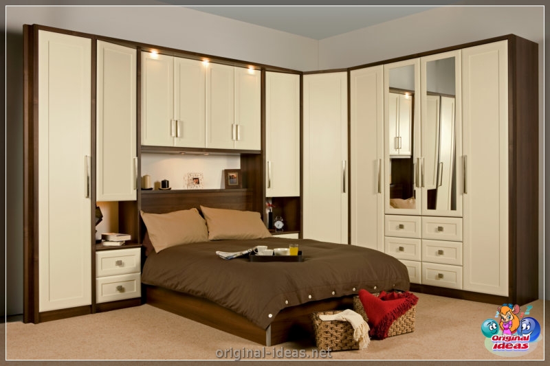 El gabinete en el dormitorio: los secretos de una elegante combinación de diseño (80 fotos) (gabinete, dormitorio, elegante, diseño) El gabinete en el dormitorio: los secretos de una elegante combinación de diseño (80 fotos)