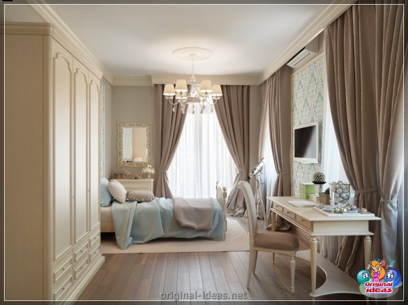 El gabinete en el dormitorio: los secretos de una elegante combinación de diseño (80 fotos) (gabinete, dormitorio, elegante, diseño) El gabinete en el dormitorio: los secretos de una elegante combinación de diseño (80 fotos)