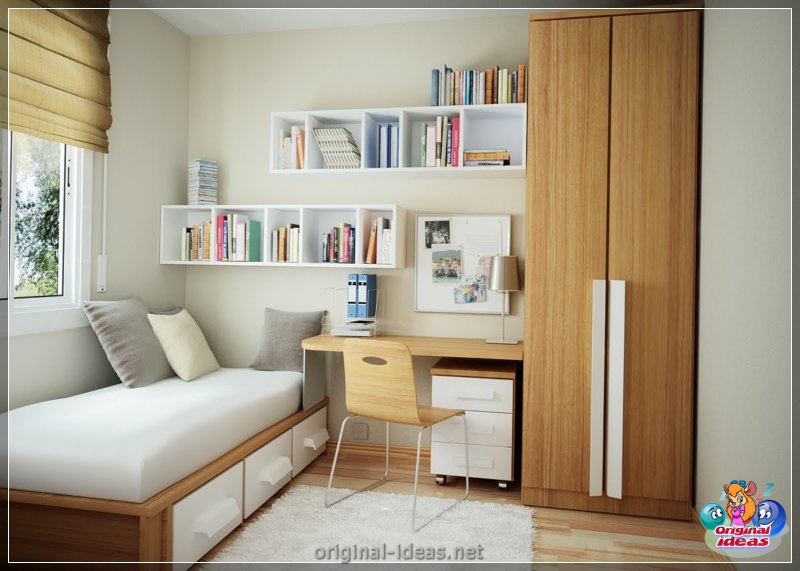 El gabinete en el dormitorio: los secretos de una elegante combinación de diseño (80 fotos) (gabinete, dormitorio, elegante, diseño) El gabinete en el dormitorio: los secretos de una elegante combinación de diseño (80 fotos)