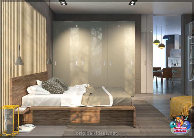 El gabinete en el dormitorio: los secretos de una elegante combinación de diseño (80 fotos) (gabinete, dormitorio, elegante, diseño) El gabinete en el dormitorio: los secretos de una elegante combinación de diseño (80 fotos)