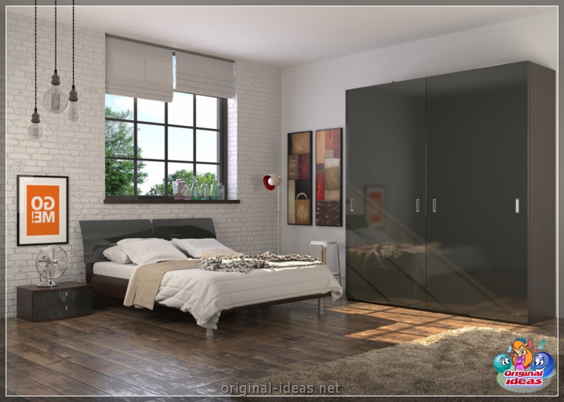 El gabinete en el dormitorio: los secretos de una elegante combinación de diseño (80 fotos) (gabinete, dormitorio, elegante, diseño) El gabinete en el dormitorio: los secretos de una elegante combinación de diseño (80 fotos)