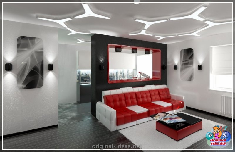 Ideas para el interior del apartamento - 72 fotos de formatos de decoración interesantes (ideas, para, interior, apartamento) Ideas para el interior del apartamento - 72 fotos de formatos de decoración interesantes
