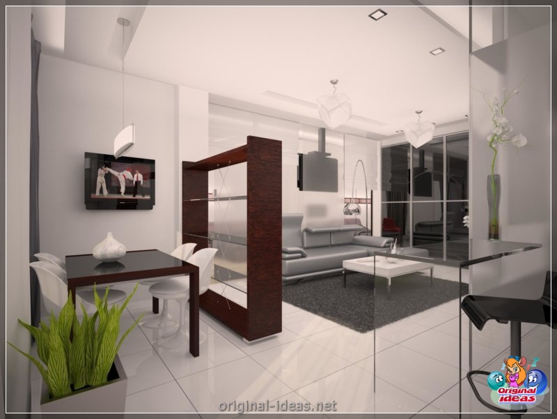 Ideas para el interior del apartamento - 72 fotos de formatos de decoración interesantes (ideas, para, interior, apartamento) Ideas para el interior del apartamento - 72 fotos de formatos de decoración interesantes