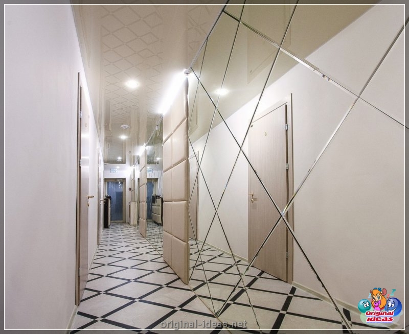 Mirror en la pared - 80 fotos de ideas de diseño originales (pared, diseño, Cómo elegir espejo, espejo fijación espejo, espejo para espejo) Mirror en la pared - 80 fotos de ideas de diseño originales