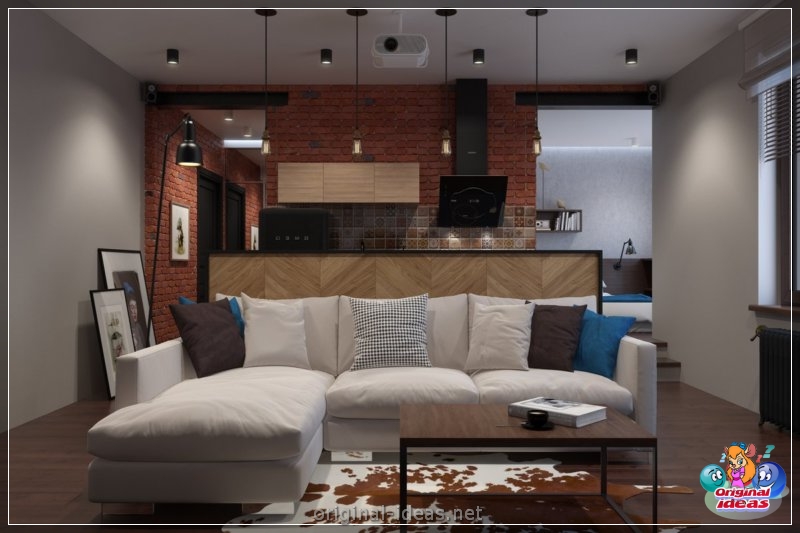 Diseño de apartamentos 35 metros cuadrados. metro. - 70 fotos de las mejores ideas de diseño (diseño, apartamentos, metros, cuadrados, metro) Diseño de apartamentos 35 metros cuadrados. metro. - 70 fotos de las mejores ideas de diseño
