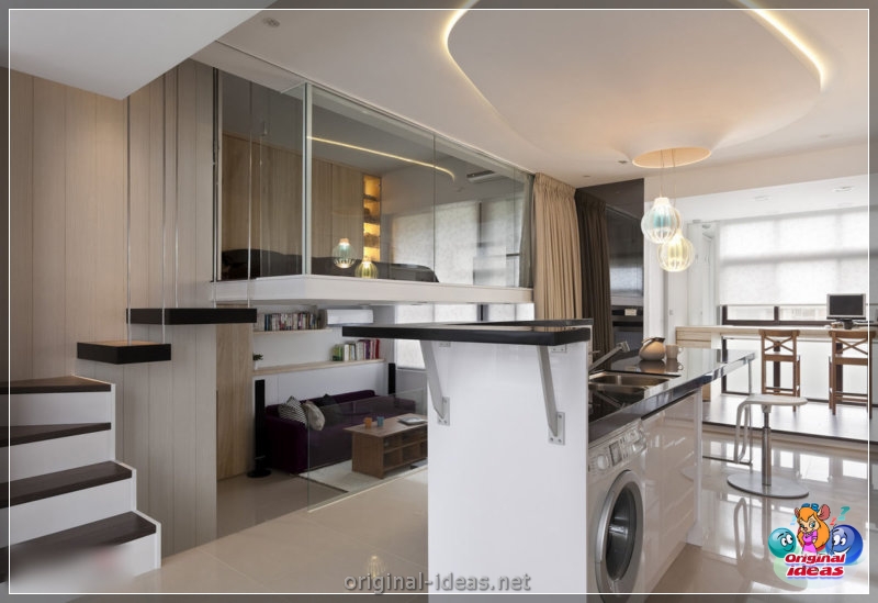 Diseño de apartamentos 35 metros cuadrados. metro. - 70 fotos de las mejores ideas de diseño (diseño, apartamentos, metros, cuadrados, metro) Diseño de apartamentos 35 metros cuadrados. metro. - 70 fotos de las mejores ideas de diseño