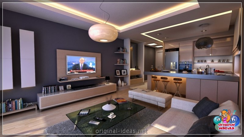 Diseño de apartamentos 35 metros cuadrados. metro. - 70 fotos de las mejores ideas de diseño (diseño, apartamentos, metros, cuadrados, metro) Diseño de apartamentos 35 metros cuadrados. metro. - 70 fotos de las mejores ideas de diseño