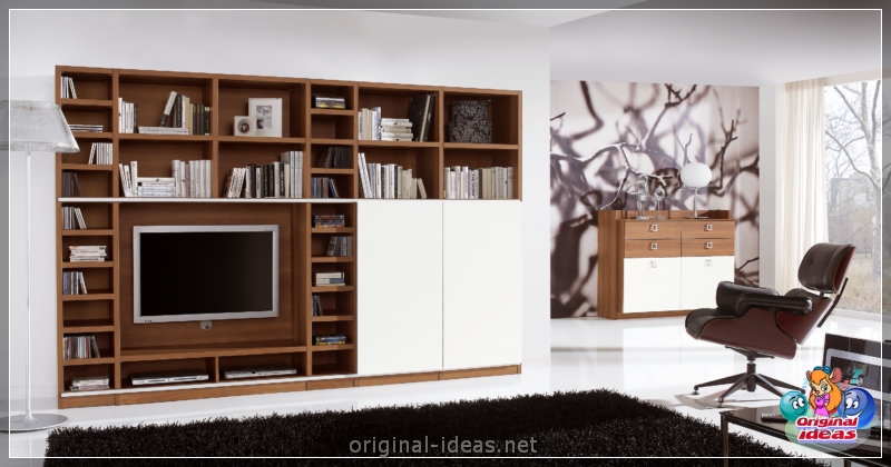 TV en la pared: ideas de diseño y combinación elegantes en el interior (pared, diseño, interior, para televisor pared) TV en la pared: ideas de diseño y combinación elegantes en el interior