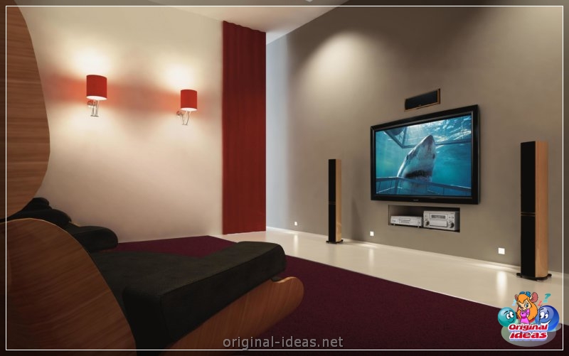 TV en la pared: ideas de diseño y combinación elegantes en el interior (pared, diseño, interior, para televisor pared) TV en la pared: ideas de diseño y combinación elegantes en el interior