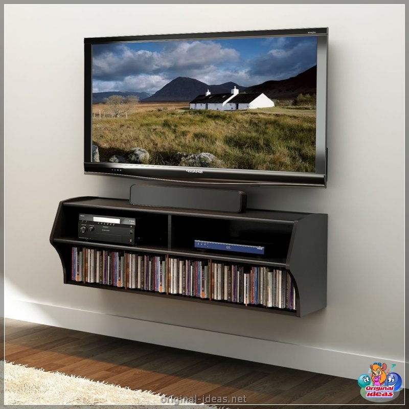 TV en la pared: ideas de diseño y combinación elegantes en el interior (pared, diseño, interior, para televisor pared) TV en la pared: ideas de diseño y combinación elegantes en el interior