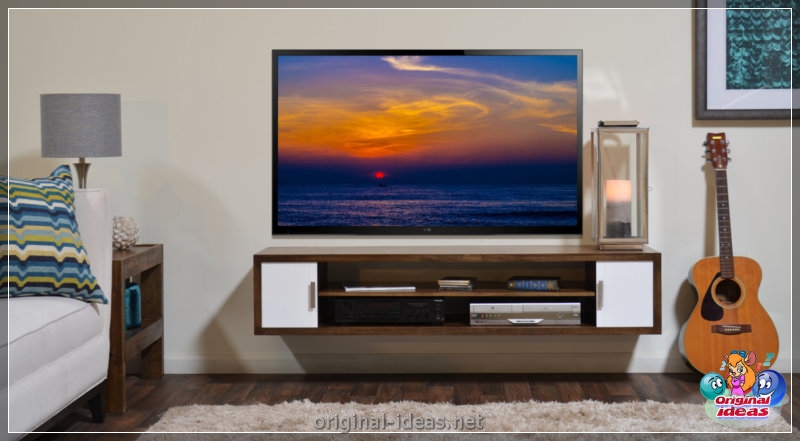 TV en la pared: ideas de diseño y combinación elegantes en el interior (pared, diseño, interior, para televisor pared) TV en la pared: ideas de diseño y combinación elegantes en el interior