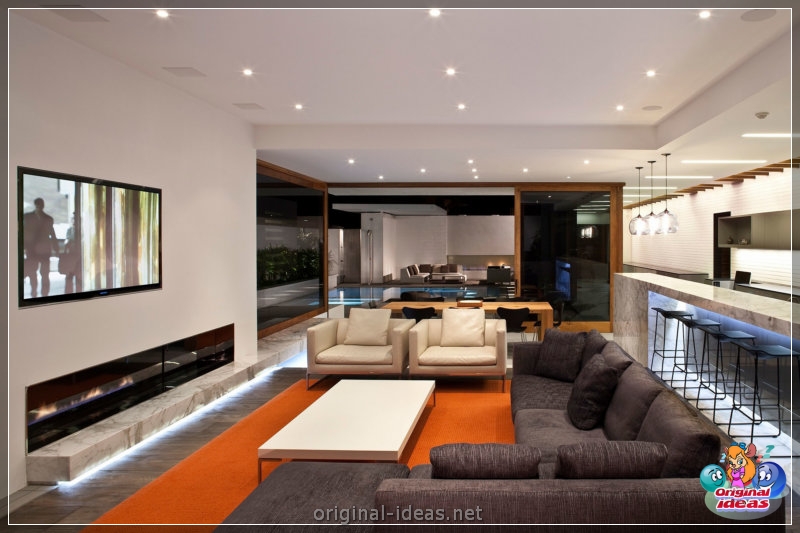 TV en la pared: ideas de diseño y combinación elegantes en el interior (pared, diseño, interior, para televisor pared) TV en la pared: ideas de diseño y combinación elegantes en el interior