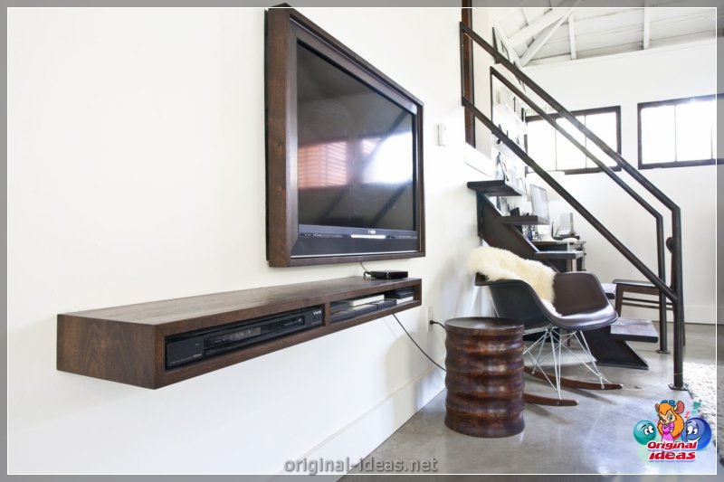 TV en la pared: ideas de diseño y combinación elegantes en el interior (pared, diseño, interior, para televisor pared) TV en la pared: ideas de diseño y combinación elegantes en el interior
