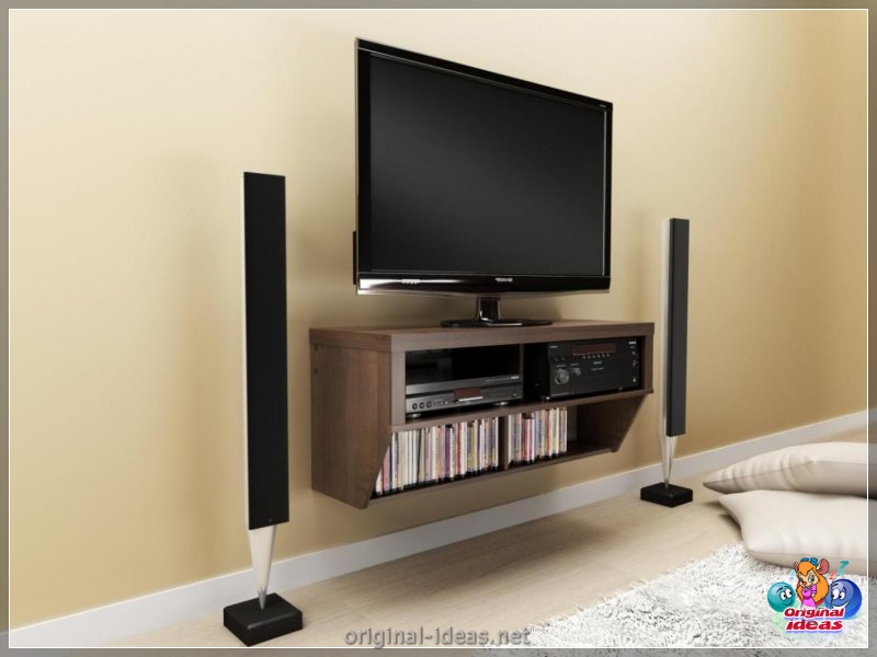 TV en la pared: ideas de diseño y combinación elegantes en el interior (pared, diseño, interior, para televisor pared) TV en la pared: ideas de diseño y combinación elegantes en el interior