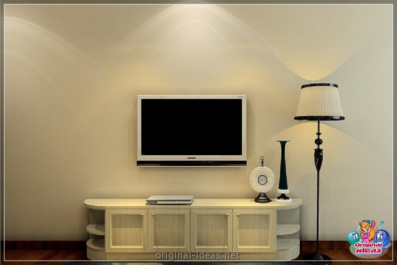 TV en la pared: ideas de diseño y combinación elegantes en el interior (pared, diseño, interior, para televisor pared) TV en la pared: ideas de diseño y combinación elegantes en el interior