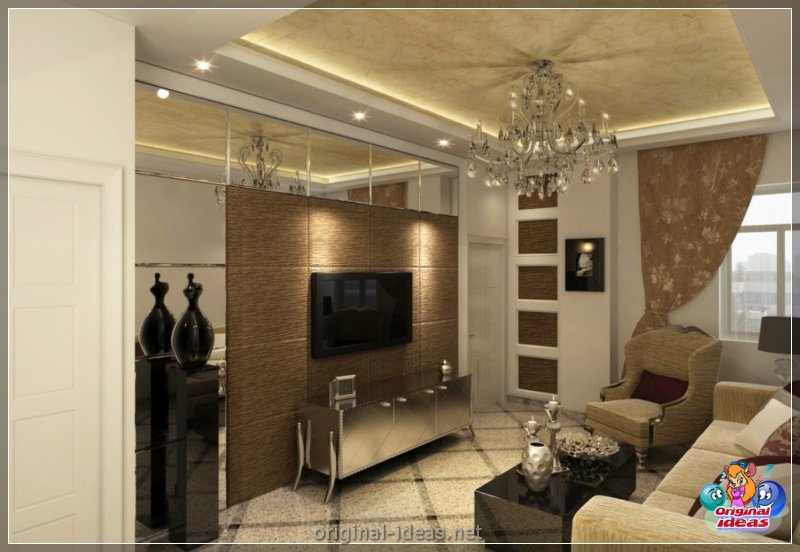 TV en la pared: ideas de diseño y combinación elegantes en el interior (pared, diseño, interior, para televisor pared) TV en la pared: ideas de diseño y combinación elegantes en el interior