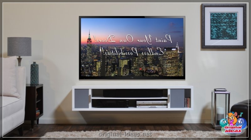 TV en la pared: ideas de diseño y combinación elegantes en el interior (pared, diseño, interior, para televisor pared) TV en la pared: ideas de diseño y combinación elegantes en el interior